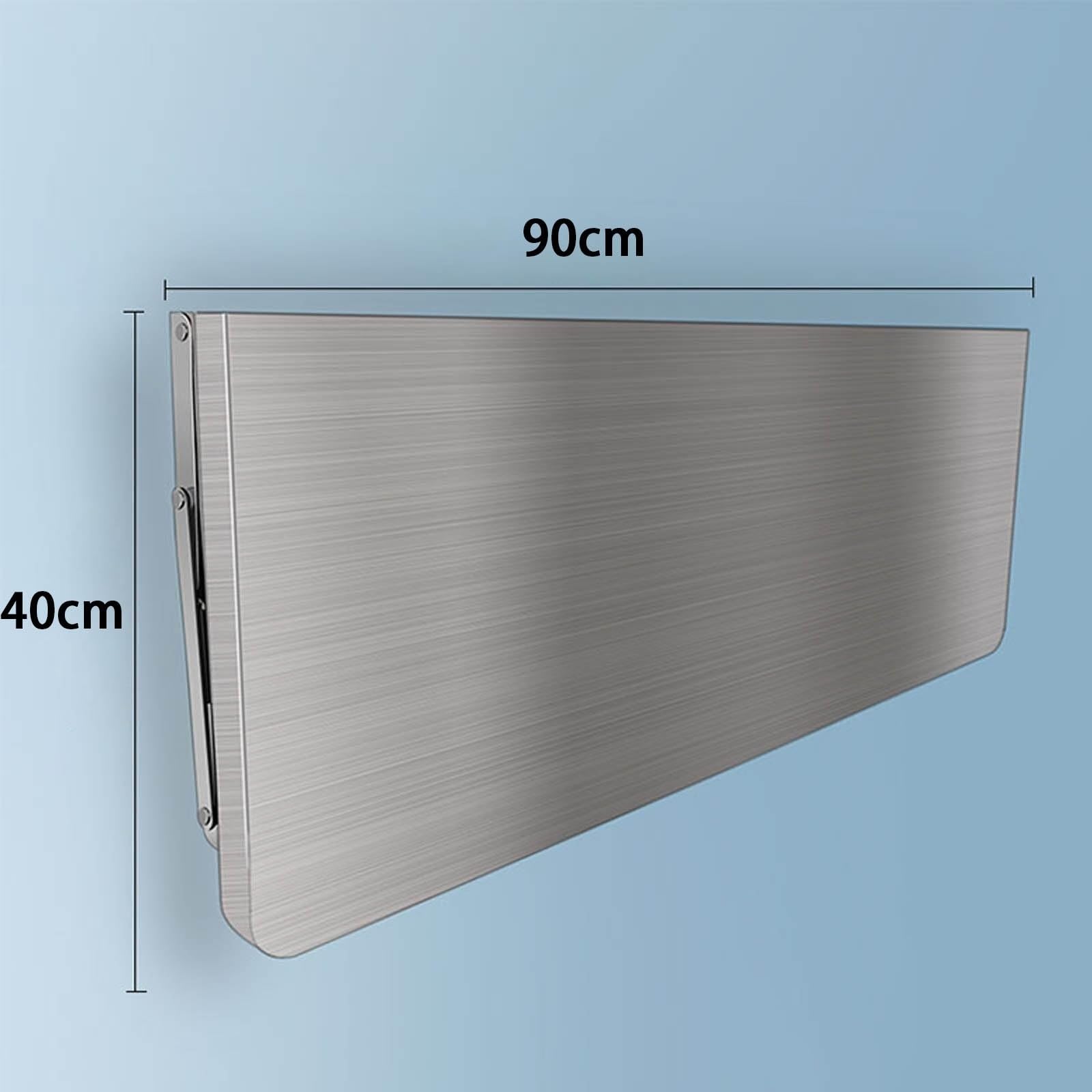 Mesa Plegable de Acero Inoxidable para Pared con Soporte Plegable Engrosado y Tablero de Corte con Proceso de trefilado.