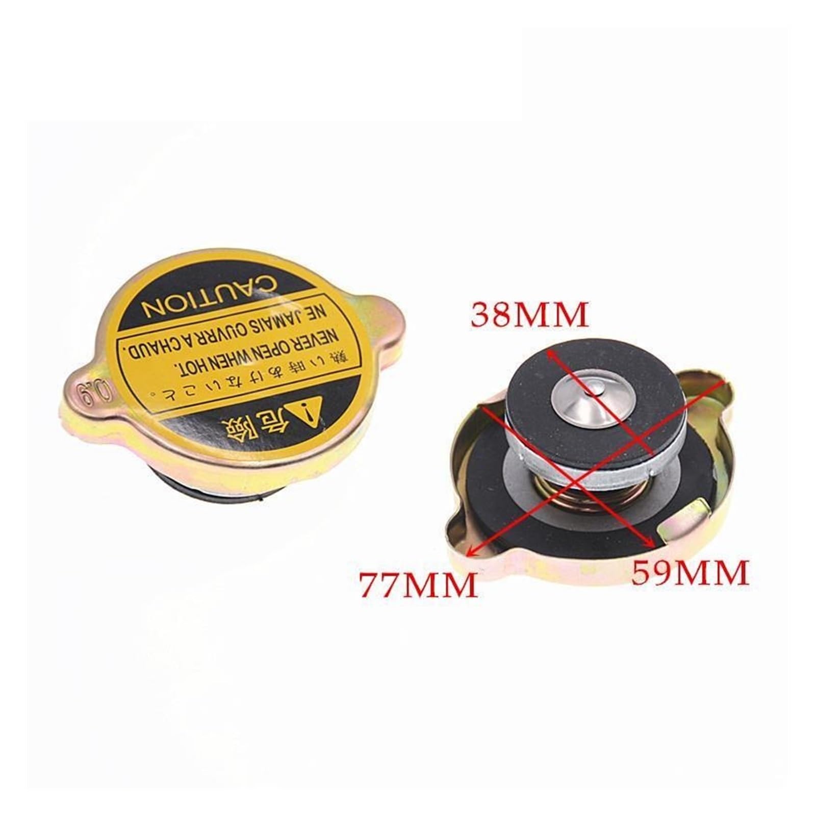 Tappo Serbatoio Liquido Di Raffreddamento C17041 - Compatibile Con 3B0 121 321 - Foto 11