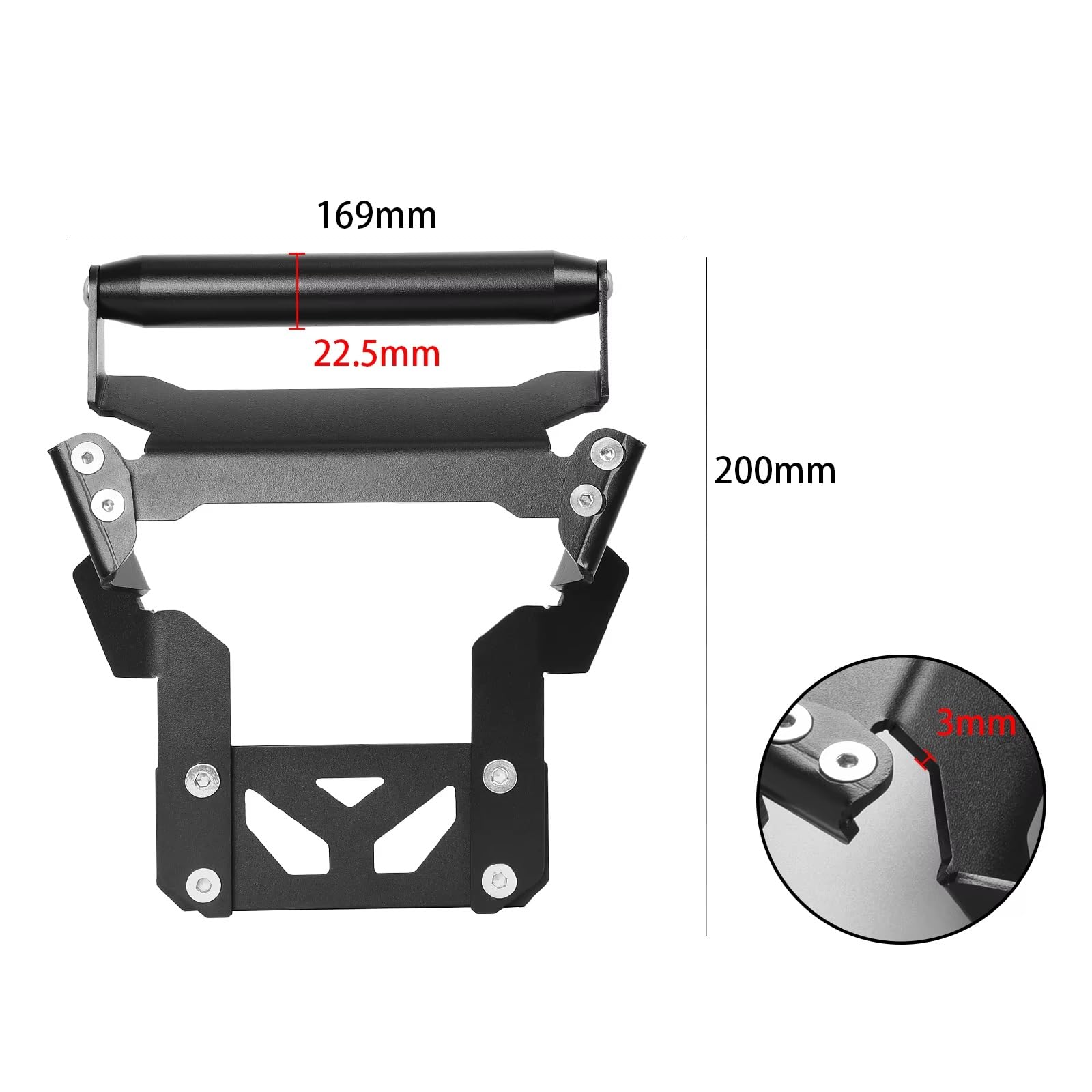 Navegación Motocicleta Soporte para Forza350 para NSS350 2021-2024