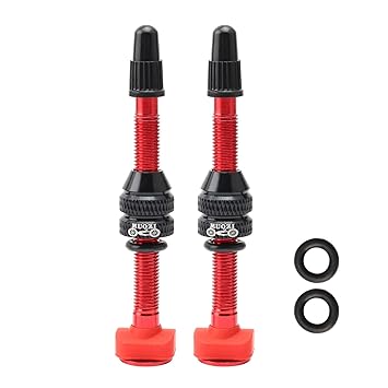 pekdi 2 PCS Bike Tubeless Air Valve 40mm/60mm Tubeless Wheel Tyre F/V Valve Mountain Bike Road Bicycle Tire Parts Tool