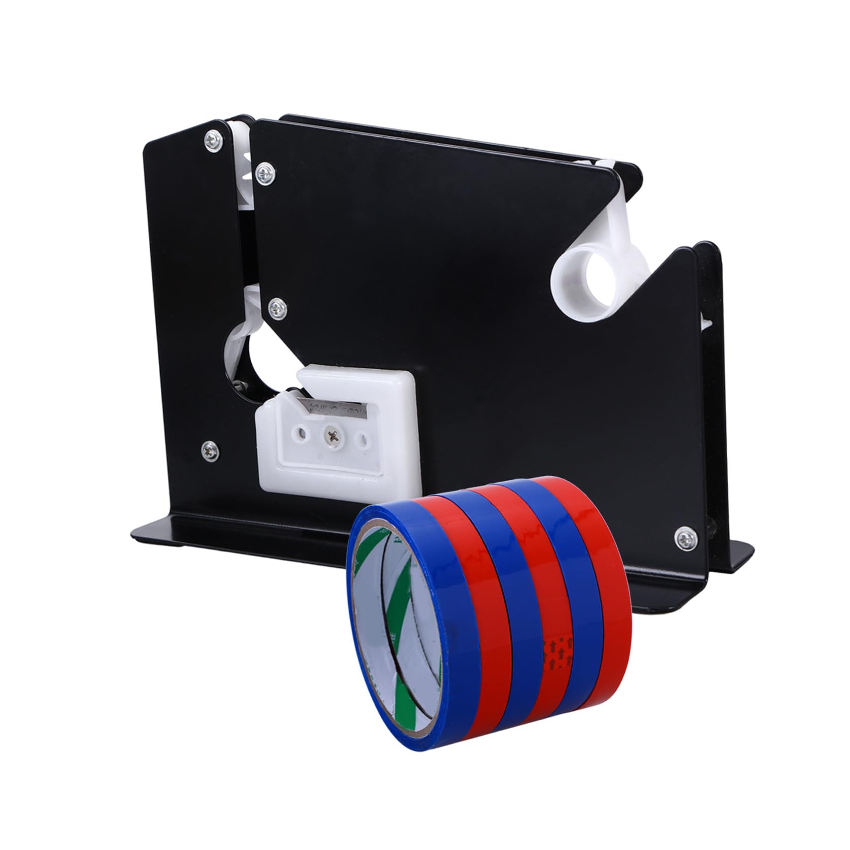 STOBOK 3stücke Metal Tape Dispenser Für Supermärkte Und Geschäfte Ausführung Und Präzise Schneidetechnologie Zufälligen Farben