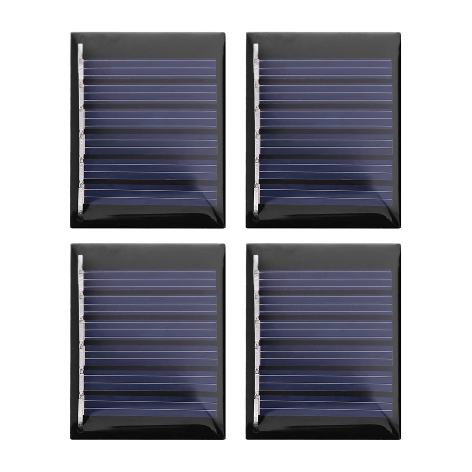 Polycrystalline Solar Panel 0.15W 3V for Garden Street Lighting Small Home Lighting System Solar(4PCS)