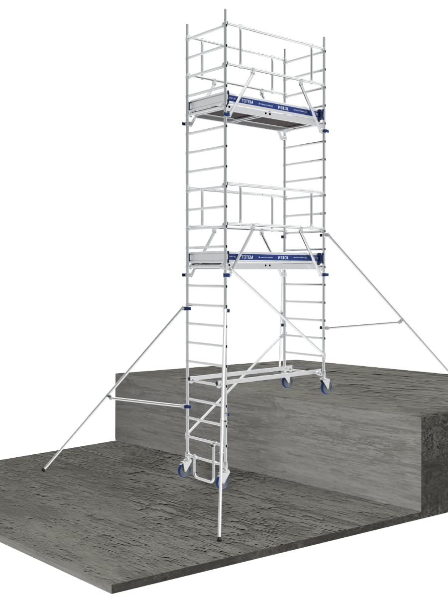 Echafaudage roulant en aluminium - Totem 2 Line 180.
