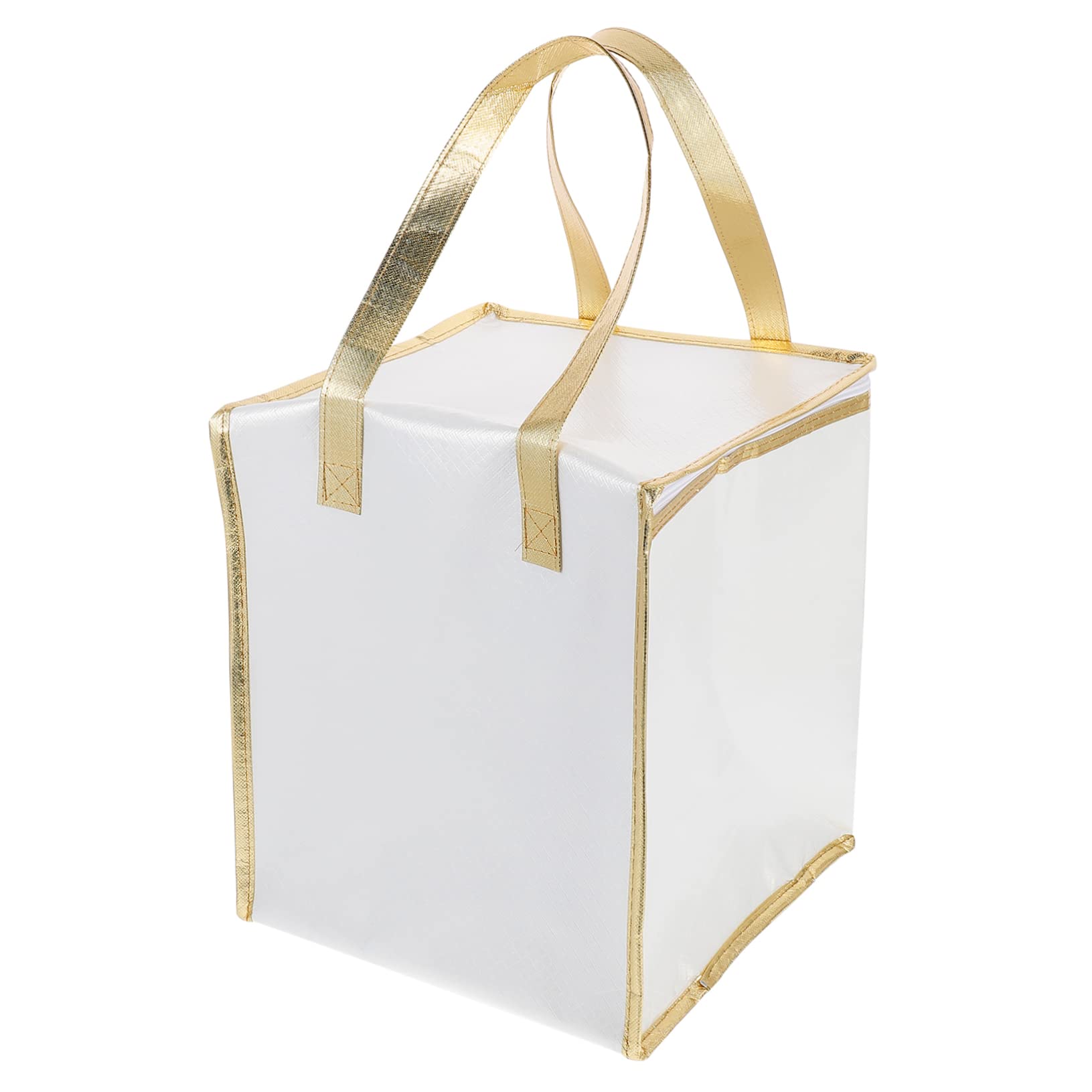 Luxshiny 1Pc Insulated Cake Packing Bag Portable Food Storage Carrier for Picnics Baking Seafood Height Stylish Design Lightweight Convenient