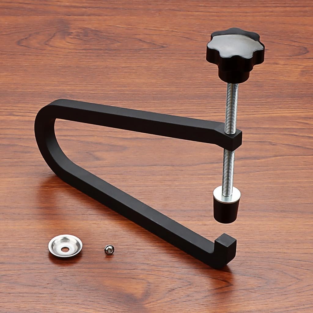 Pinza de guitarra para trastes de guitarra, abrazadera de puente de guitarra, abrazadera de alcance profundo