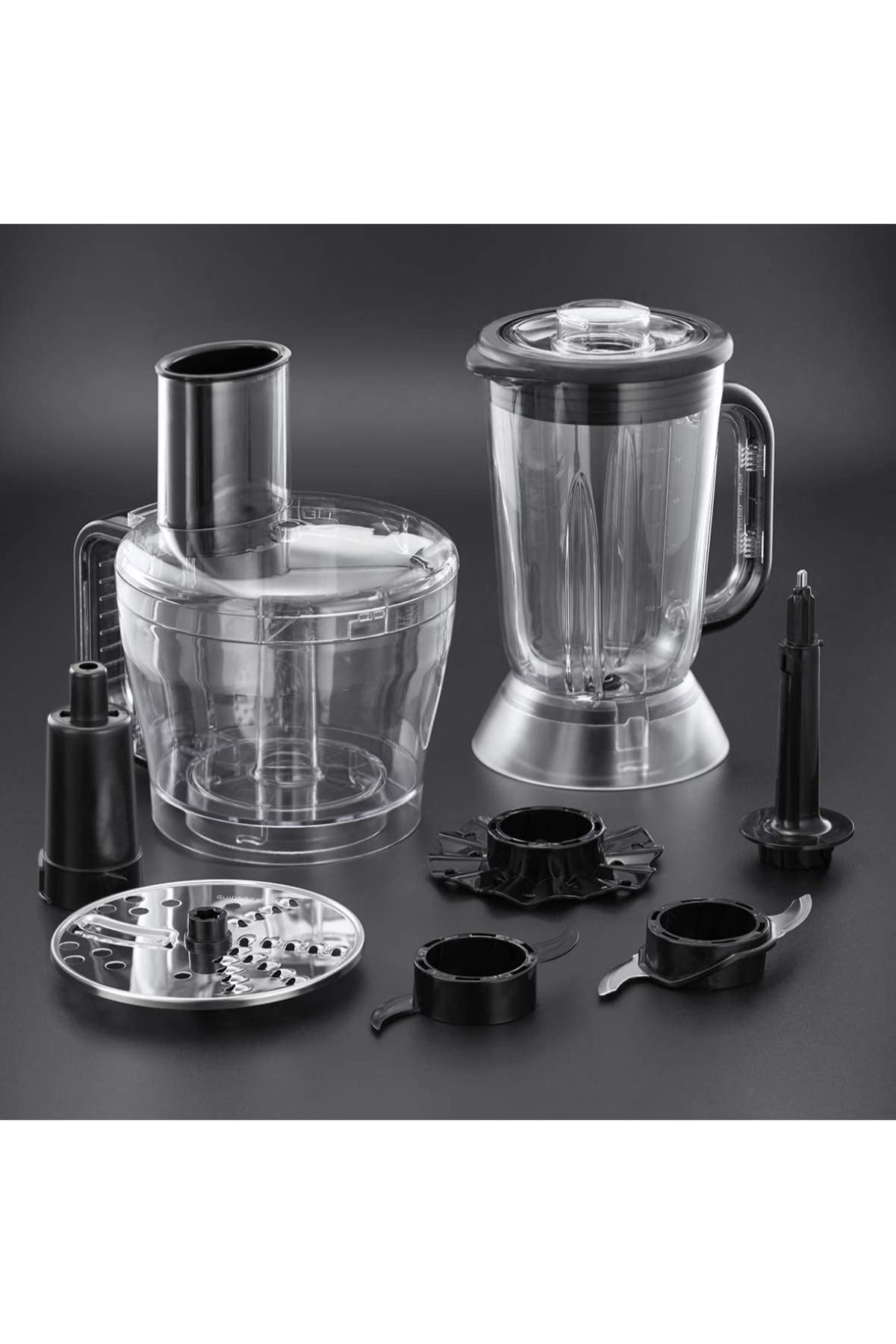 Russell Hobbs Desire - Procesador de Alimentos (Licuadora, Amasador, Cortador de verduras, 600 W, Rojo) - ref. 24730-56
