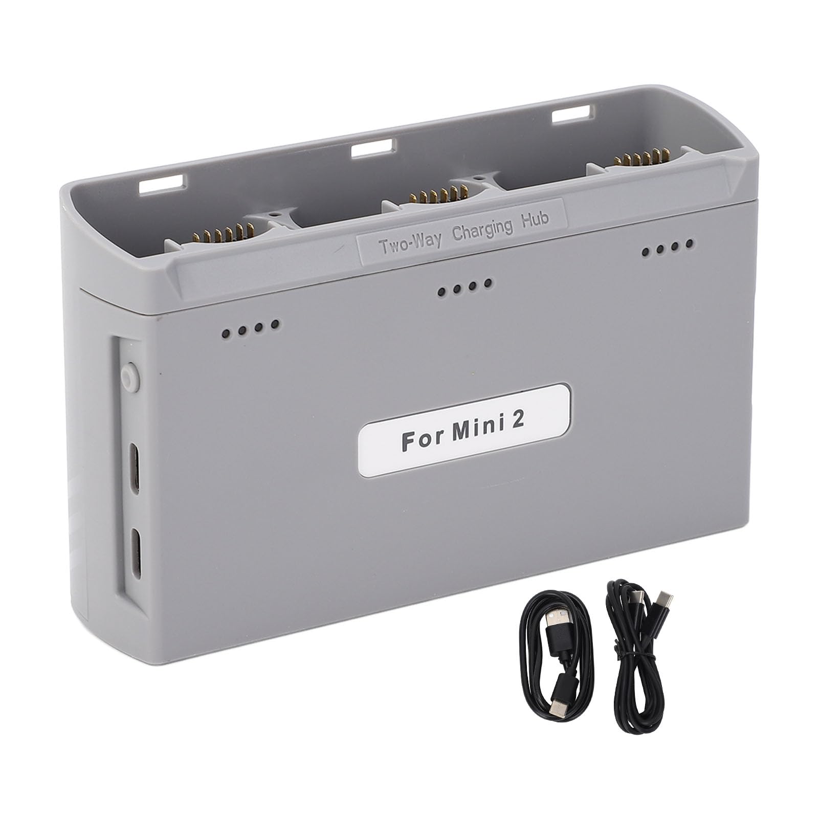 Generic Hub Caricabatteria per Drone Ricarica Prioritaria Ingresso a 2 Vie per Batterie Drone Mini4K 2 SE