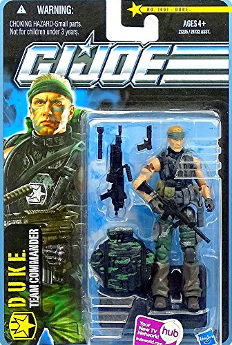 G.I. Joe Pursuit of Cobra 3 3/4 Inch Action Figure Jungle Assault Duke