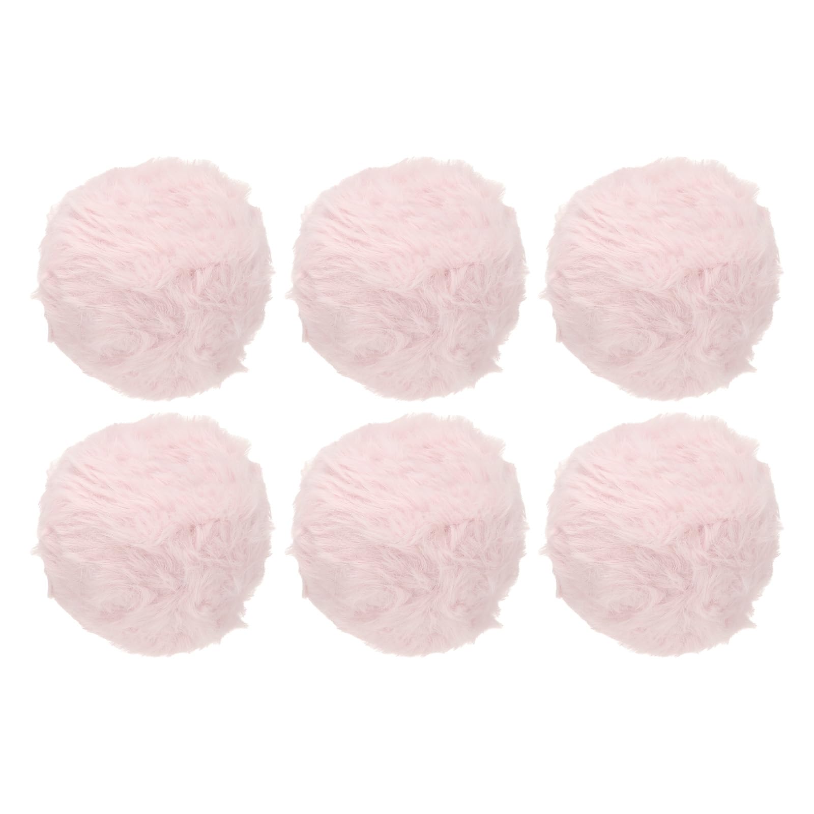 Fil en fausse fourrure rose PATIKIL pour tricoter un cadeau doux fait main