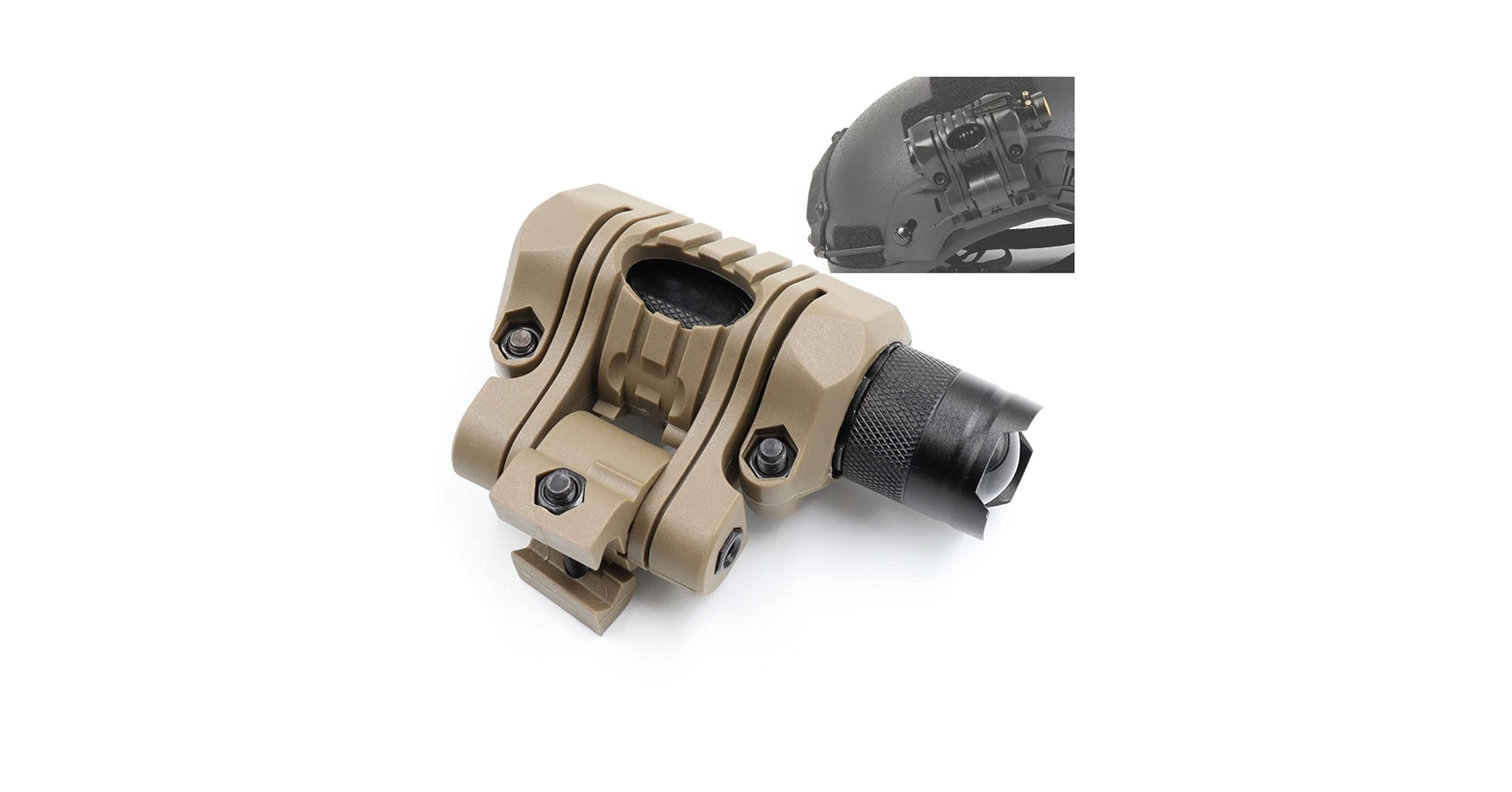 Amazon.com: LThyzszb Tactical Helmet Light with Mount Mini