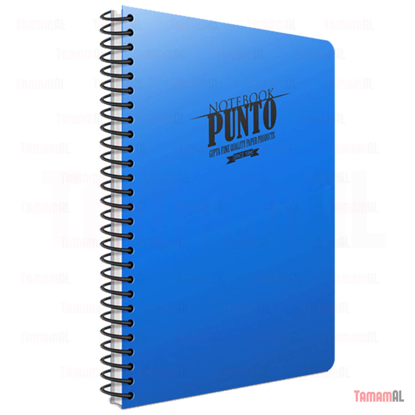 Gıpta Punto A4 - Quaderno a spirale, 100 fogli a righe