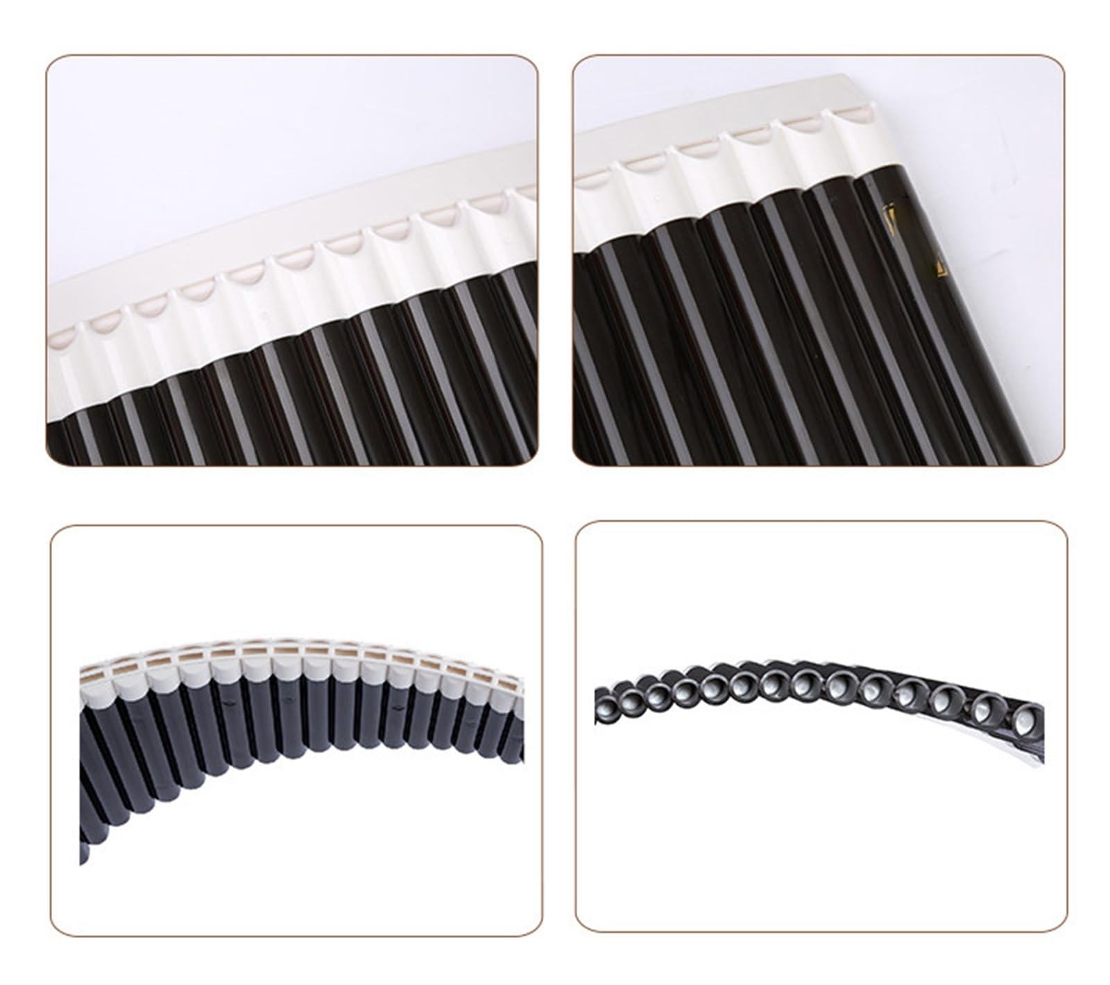 Flûte Pan Professionnels 23 Pipe Panpipes Résine ABS Do Majeur