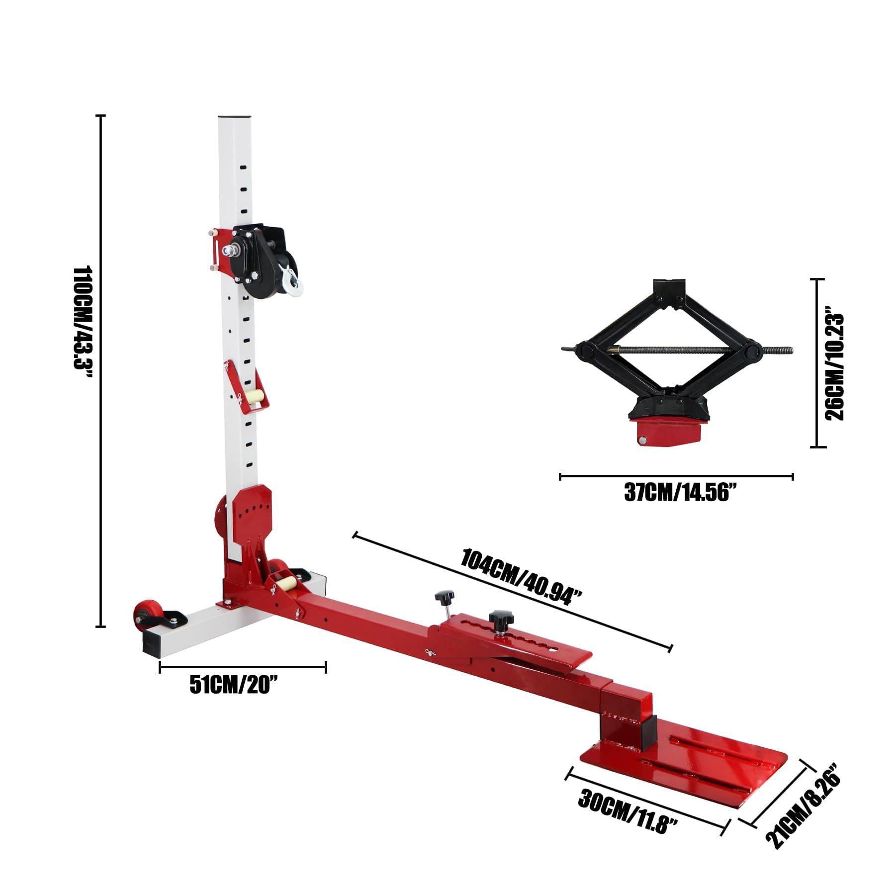 Pulling tower?Dent Repair Puller Car Body Tools?3 in 1 Car Dent Removal Tool,Pulling Systems?Car Body Repair System Accessory Tower Tools Stretch Tool ?Adjustable Sheet Metal Dent Pulling Kit
