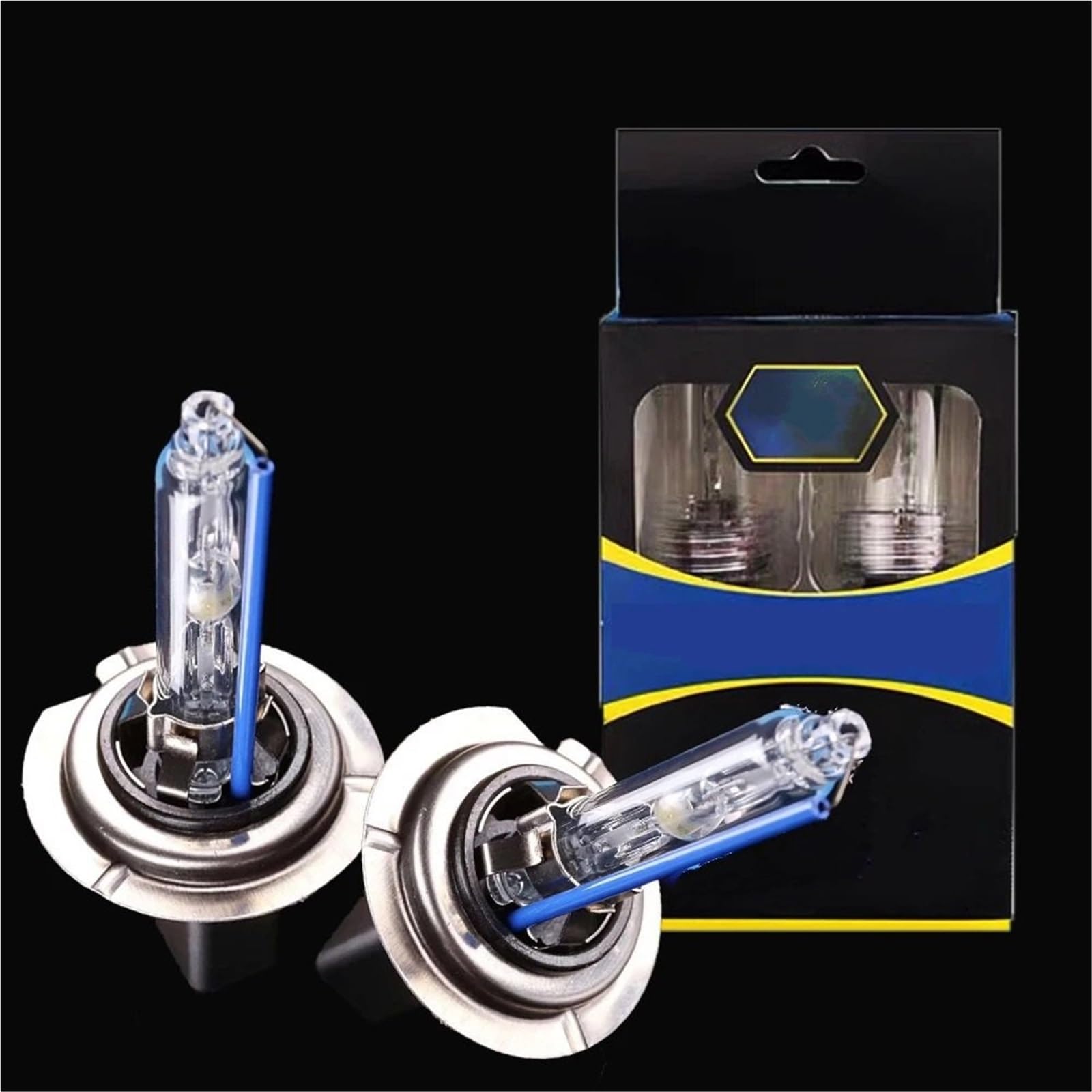 Bombillas HID 35W H1 4500K Base metálica Xenon Bombillas Faro