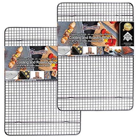 Stainless Steel Half Sheet Cooling Racks for Baking Cover