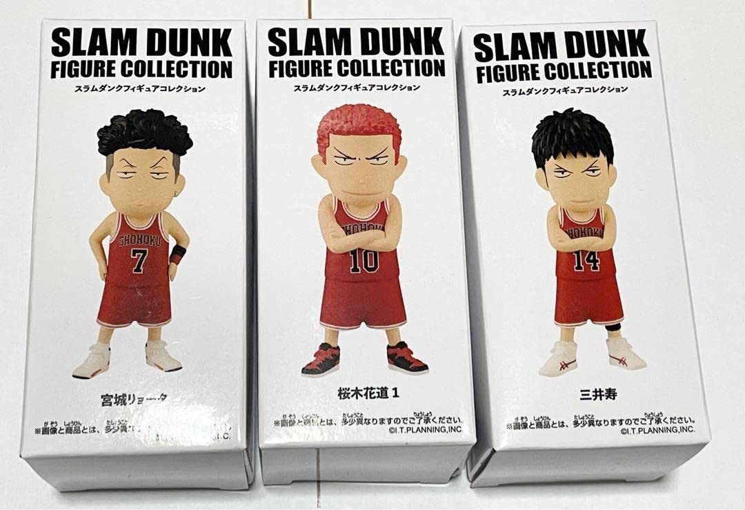 SLAM DUNK フィギュアコレクション　桜木花道、三井寿、宮城リョータ Amazon.co.jp: 問題児3種スラムダンクコレクション 桜木花道1 三井寿