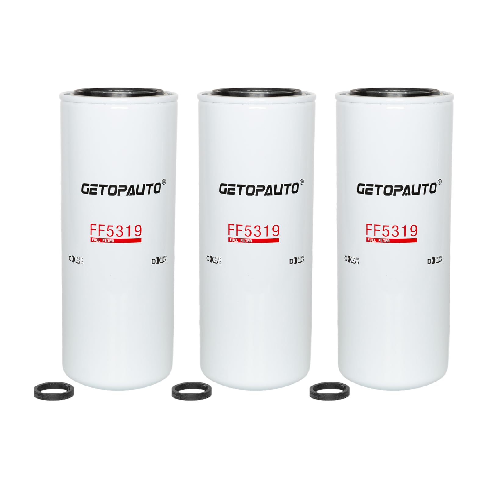 ぷー Amazon.com: GETOPAUTO FF5319 Fuel Filter For Caterpillar, Advanced