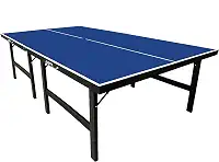 Mesa de Ping Pong/Tênis de Mesa Klopf Mdf - 18 mm - Azul - Único
