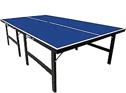 Mesa de Ping Pong/Tênis de Mesa Klopf Mdf - 18 mm - Azul - Único