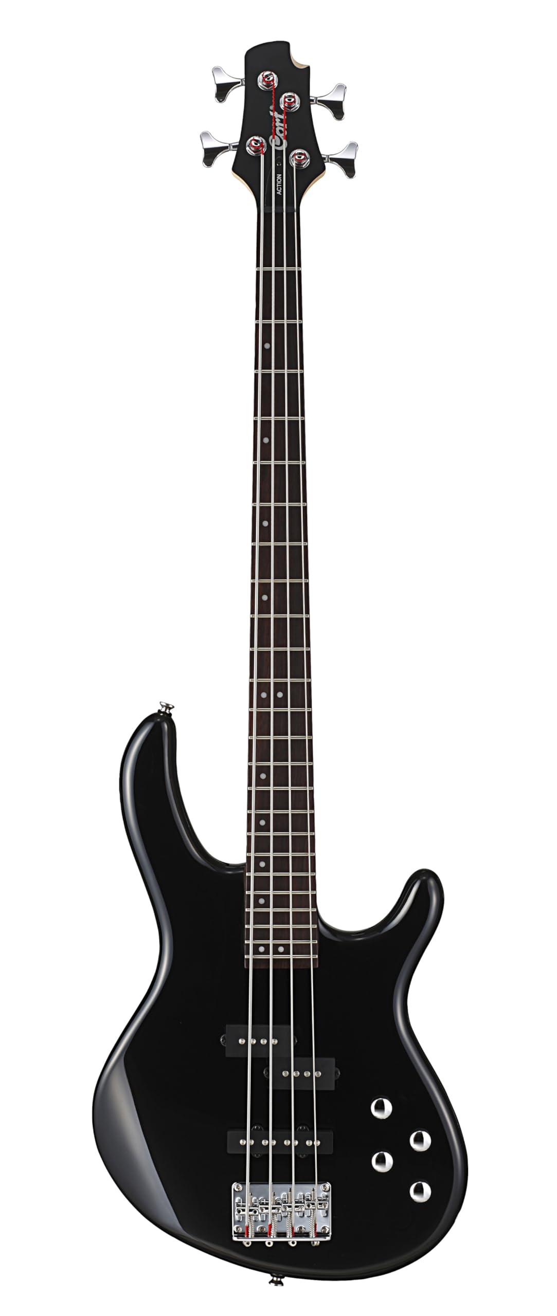 BASSO ELETTRICO CORT ACTION BASS PLUS BK