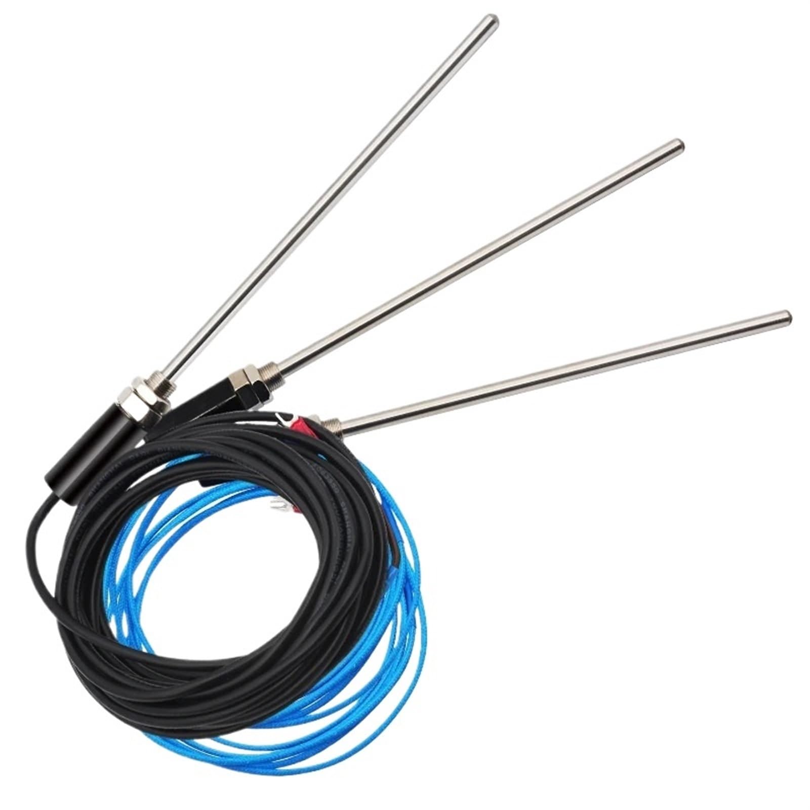Sonda termocoppia da 200 mm M12 Tipo KJ Sensore di Temperatura PT100 0-400℃ Cavo da 0,5 m 1 m 2 m 3 m for regolatore di Temperatura(PT100 Type 2m)