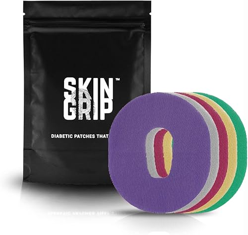 Skin Grip Parches adhesivos para Dexcom G6 CGM paquete de 20 impermeables y resistentes al sudor durante 10-14 días cinta adhesiva precortada