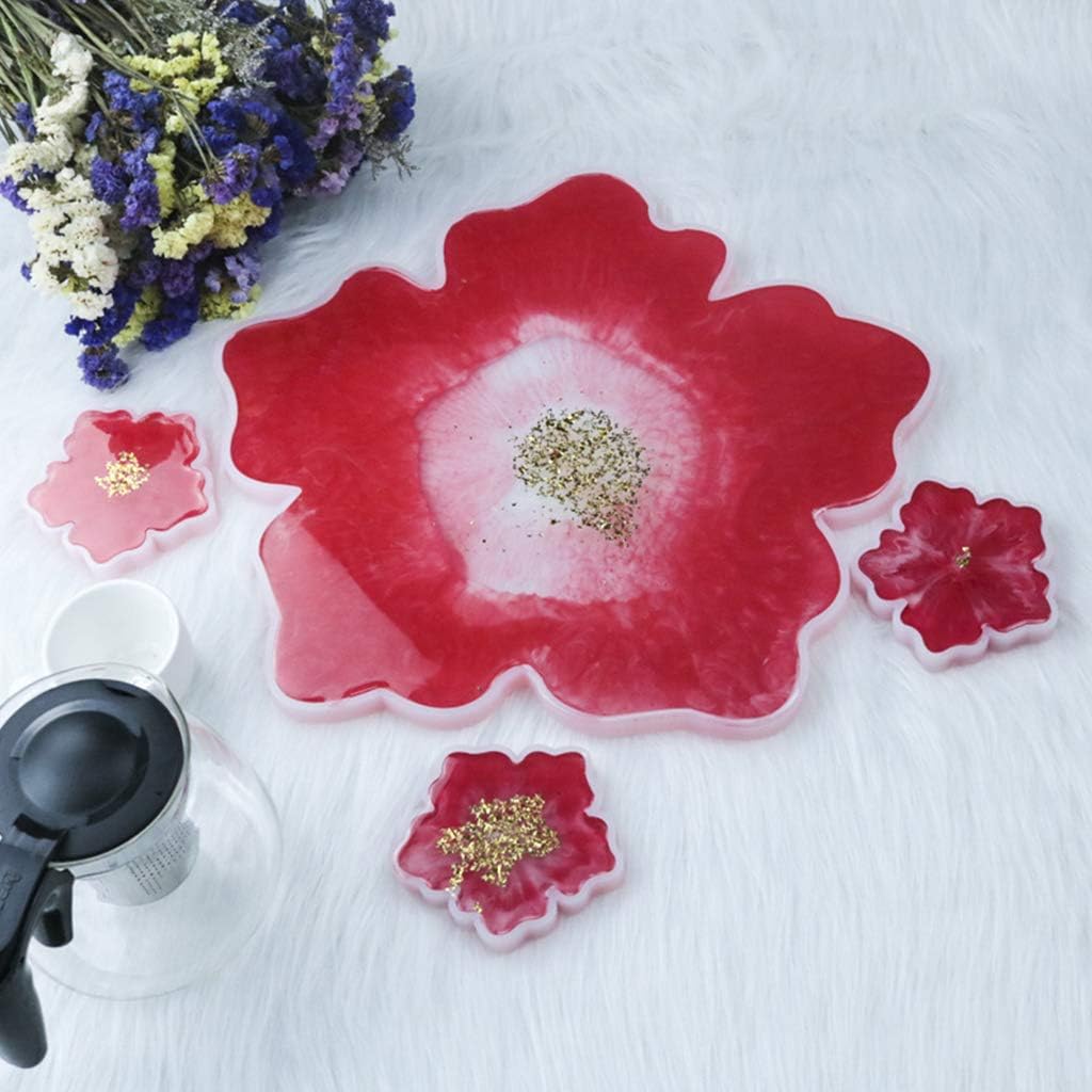 Crystal Epoxy Resin Mold Flower Casting Handmade Tool