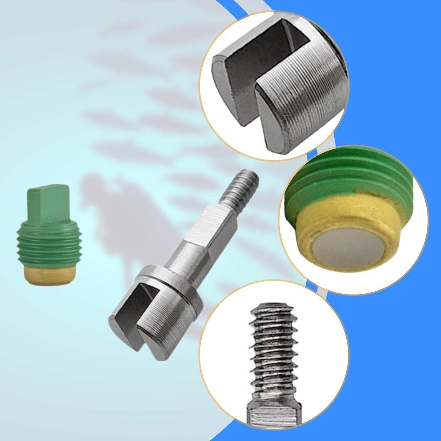 Scuba Tank Valve Seat Diving Cylinder Valve Snorkeling Cylinder Accessories, Replacement, for Outdoor