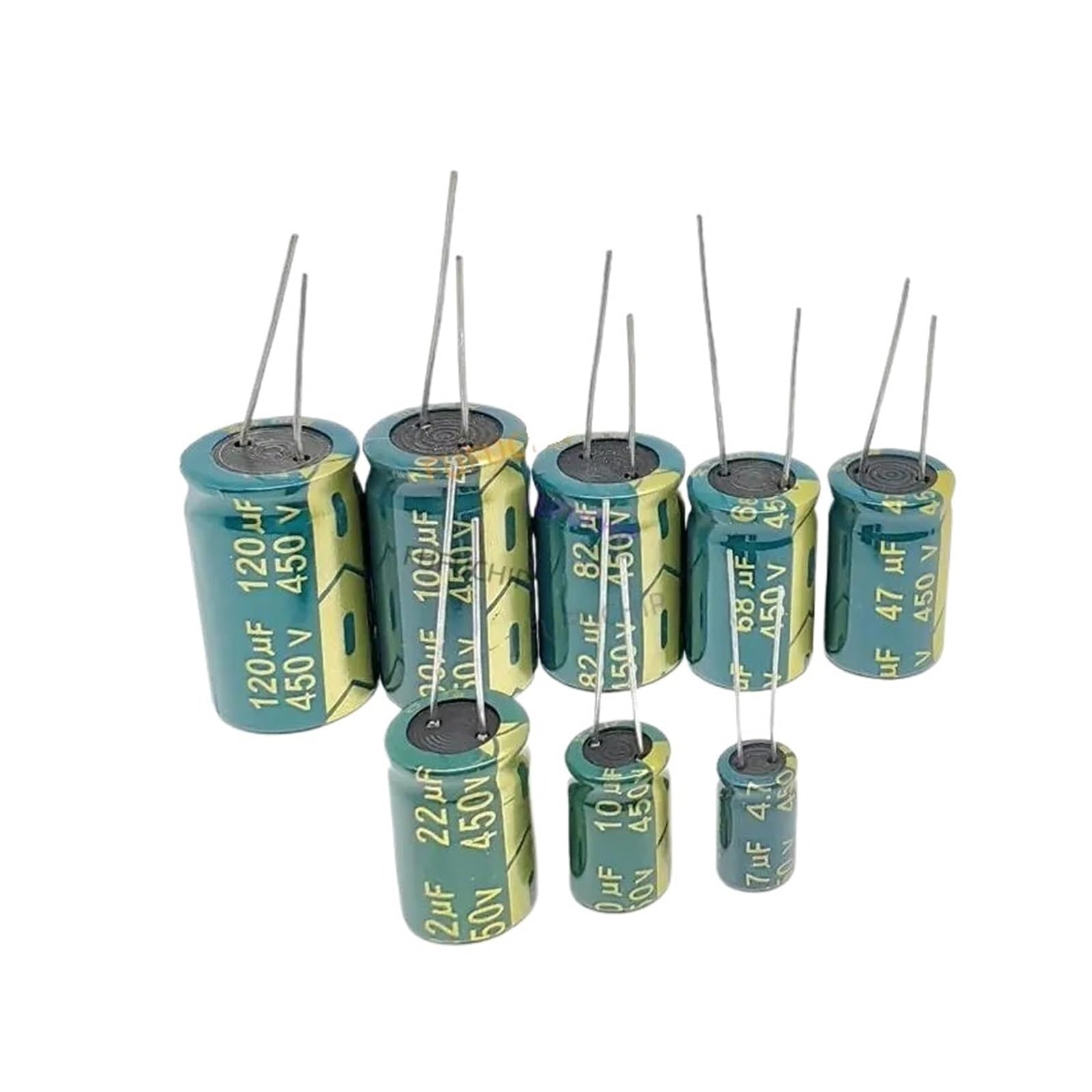 Condensateur électrolytique haute tension 450V 47uf pour stabiliser le courant