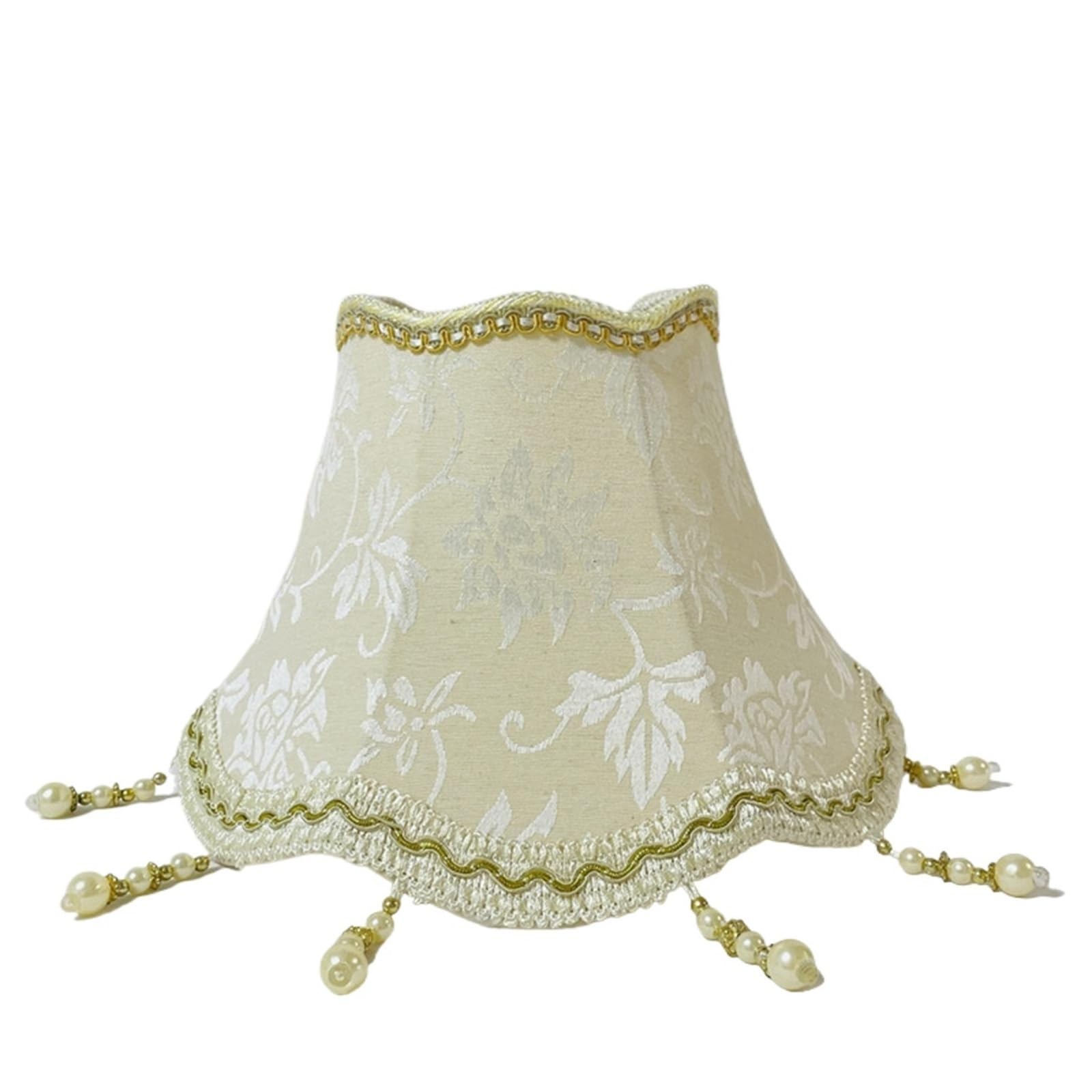 HKYBCF Lamp Shade Fabric Lampshade Dome Lamp Shade Floor Lamps with Tassel for Desk for Bedroom