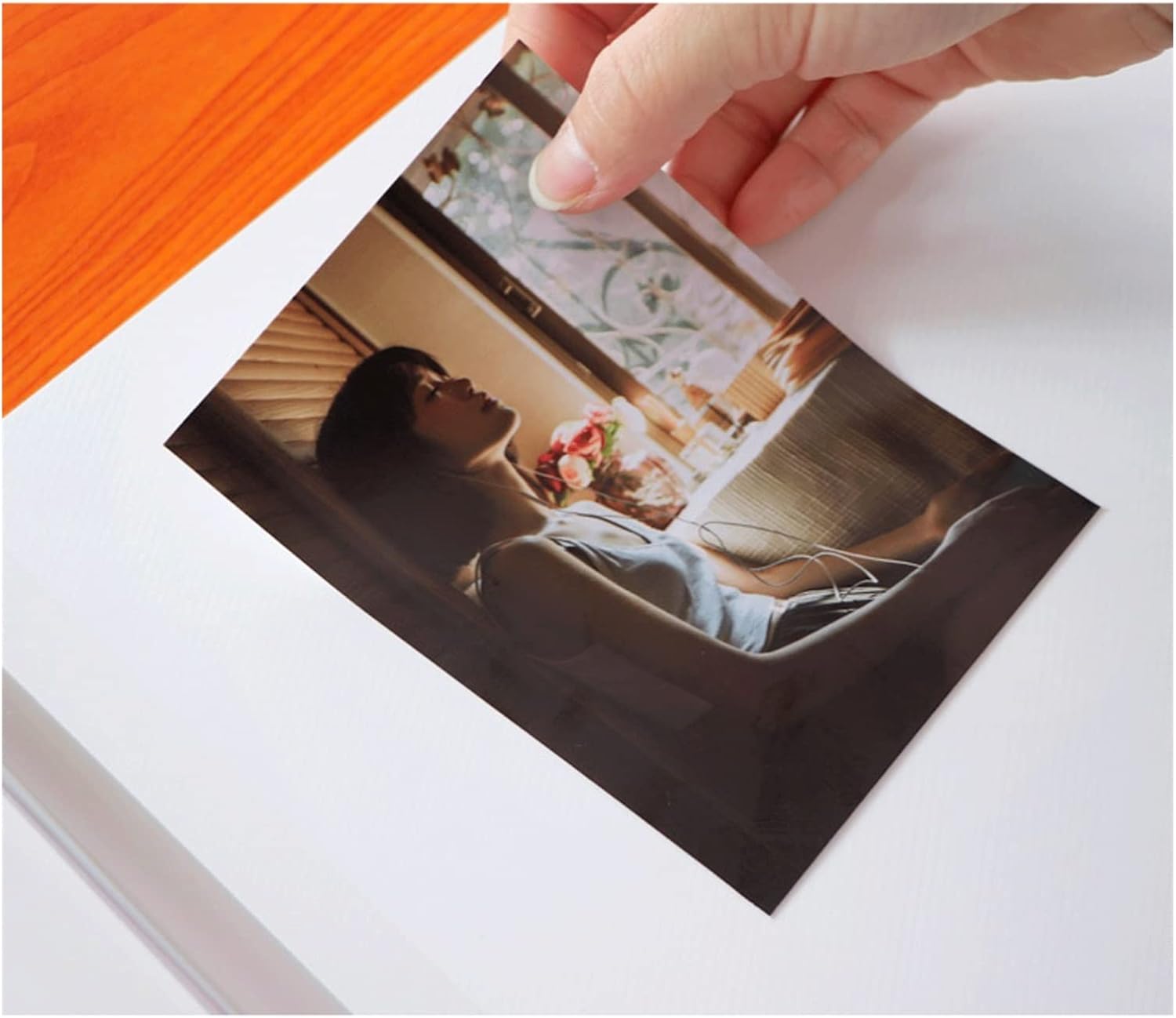 Photo Albums DIY Retro Style Pasted Film Large-capacity Handmade Photo Album Art Album Fulfillment Commemorative Album Album Album de fotos (Color : 01, Size : 20 sheets/white inner pages)