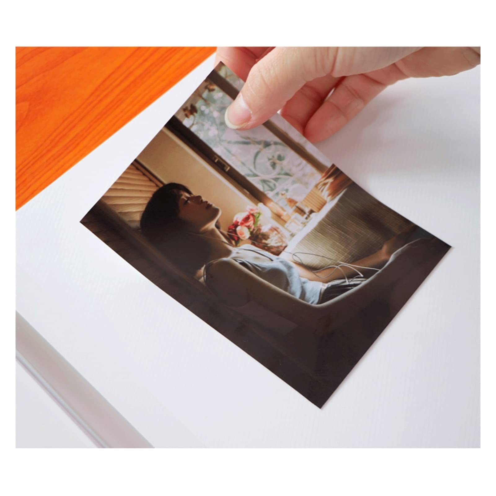 Album fotograficzny "zrób to sam". Retro-Stil-Käppchen-Film duża pojemność Ręcznie wykonany album fotograficzny Kunstalbum-Fulfillations-album na pamiątki-album fotograficzny (kolor: 02, rozmiar: 20 arkuszy / czarny stron wewnętrznych)
