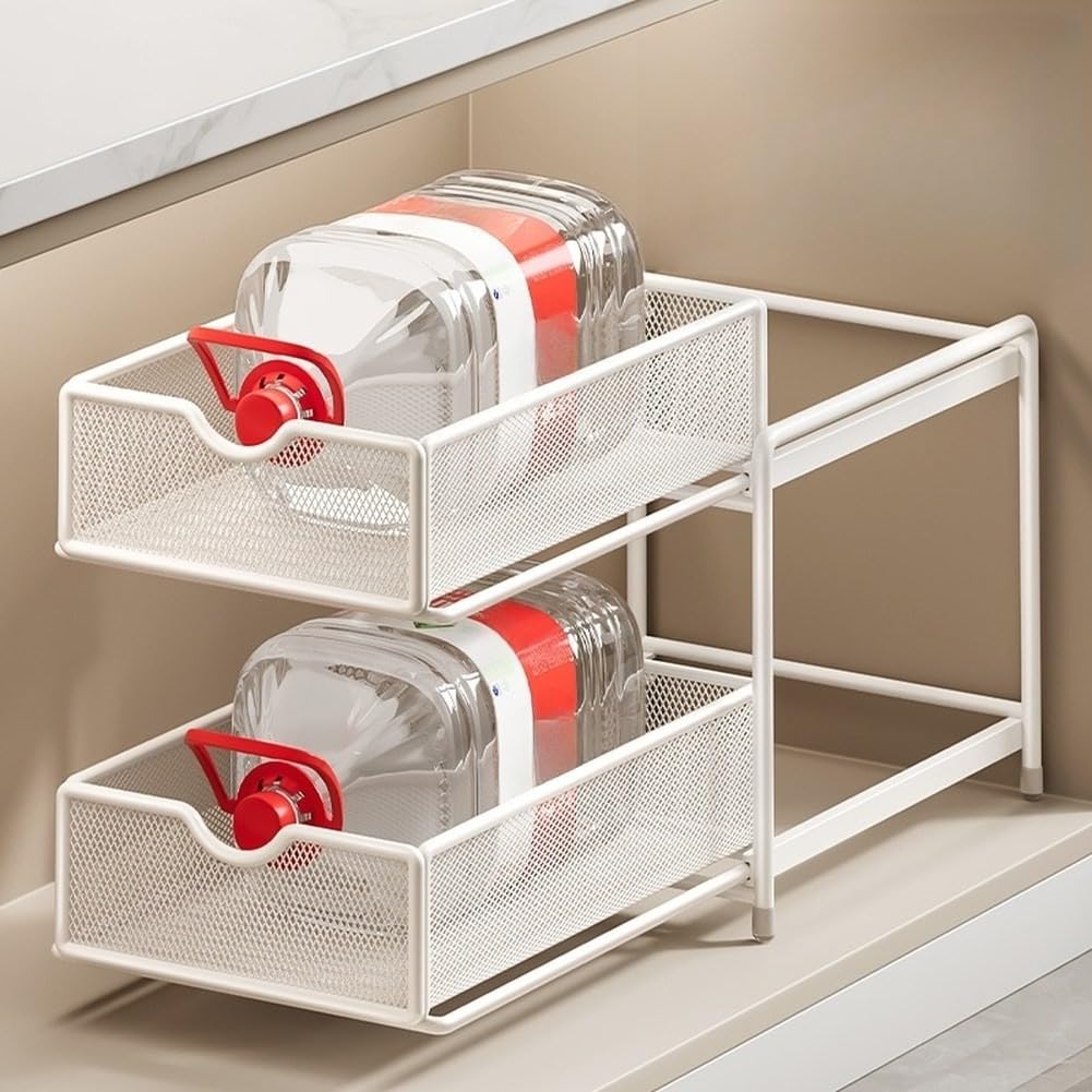 Rangement Cuisine Extensible 32x20cm Gris Clair(gray)