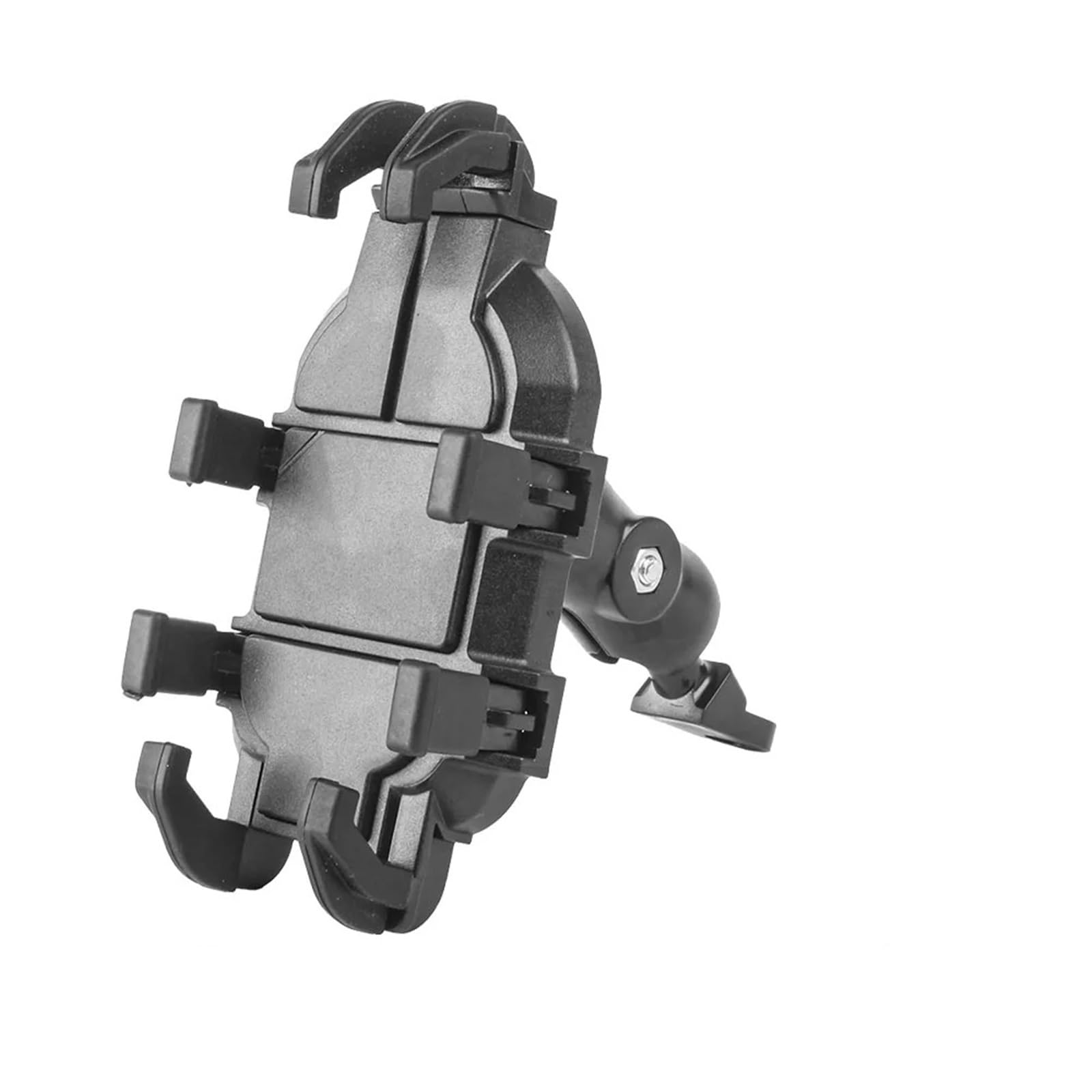 Support Navigation GPS pour Moto Support Réglable pour Téléphone Portable Et GPS pour Moto Scooter Vélo Électrique Miroir Guidon Antichute 4.7 À 7 Pouces Support Téléphone(Mirror Install)