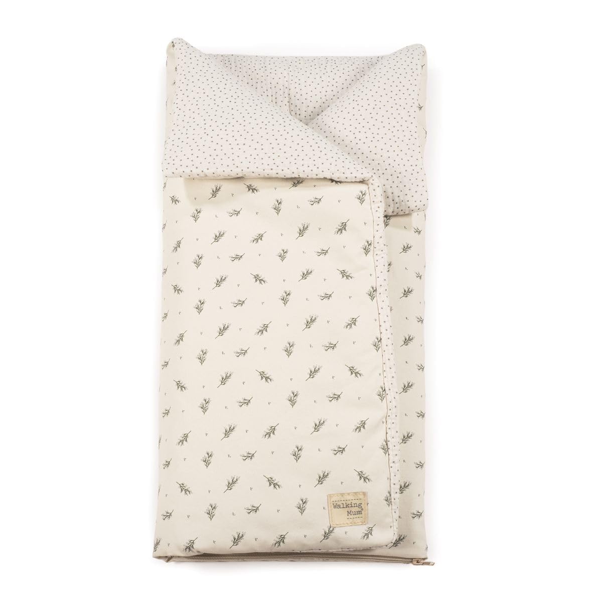 Walking Mum Algodón 100% Manta Bebé Amarillo Floral Swaddle Algodón Buen Hogar Bebé Unisex 1 Recuento