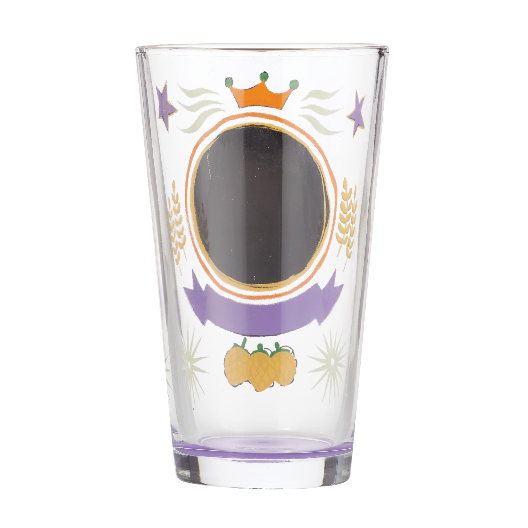 Enesco Designs by Lolita Verre à bière artisanal peint à la main pour 21e anniversaire Multicolore 473 ml