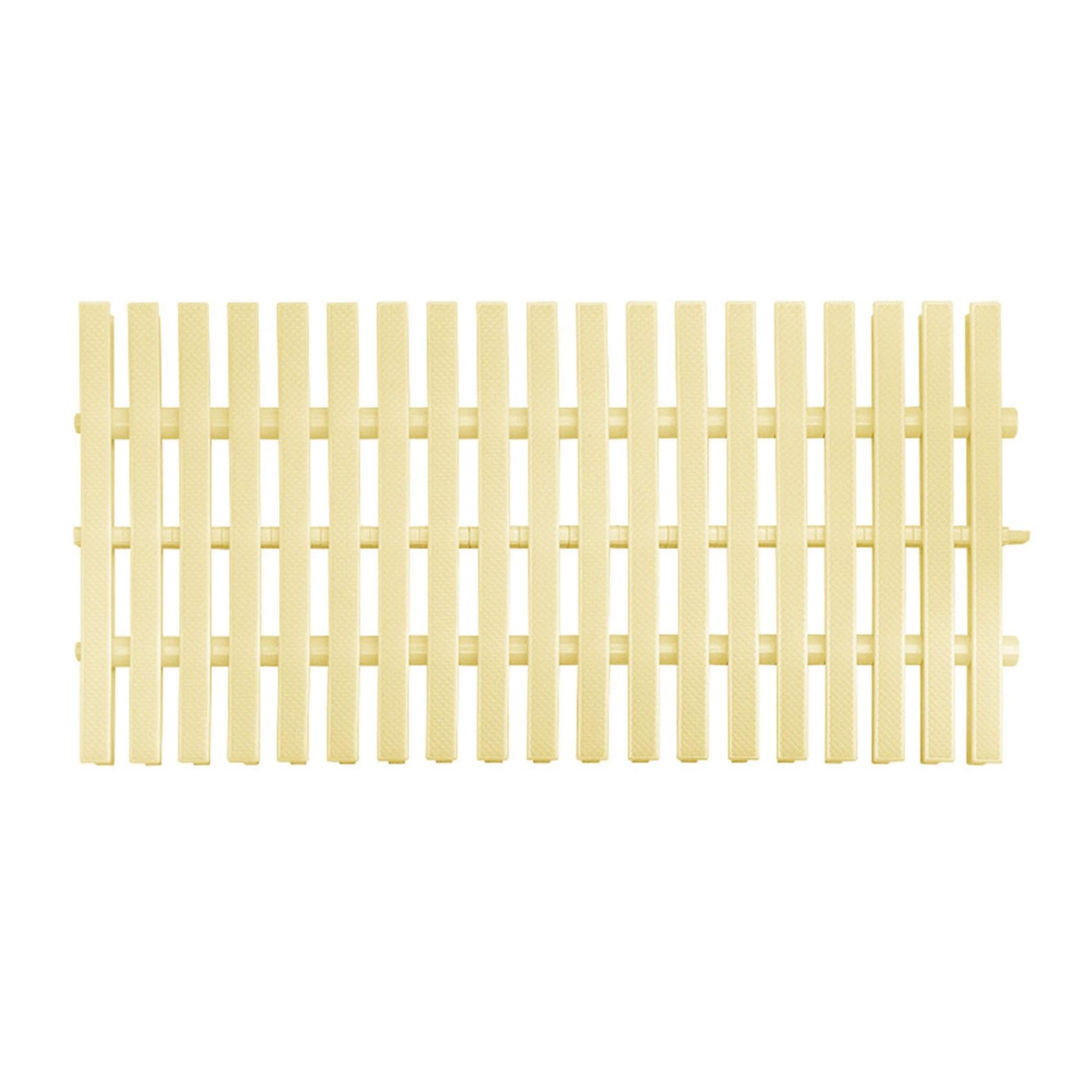 Grille de vidange de piscine rectangulaire en ABS flexible pour cour et allée