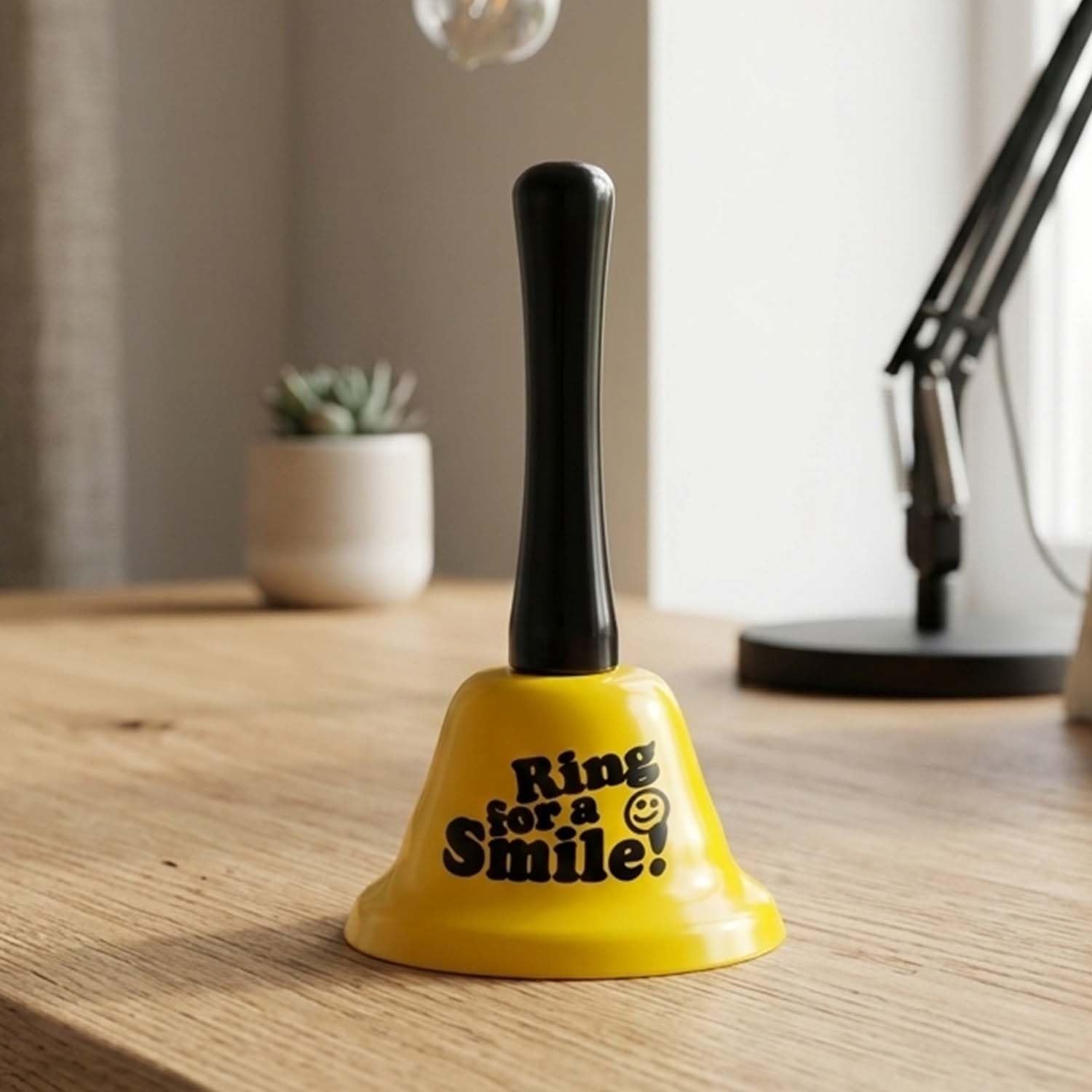 ascension Hand Bell Ring for Smile Metallic Bell Gift for Girlfriend Boyfriend Husband Wife Romantic Valentine's Day Gag Novelty Gifts Joke Game Prop (Random Colors)-image-10