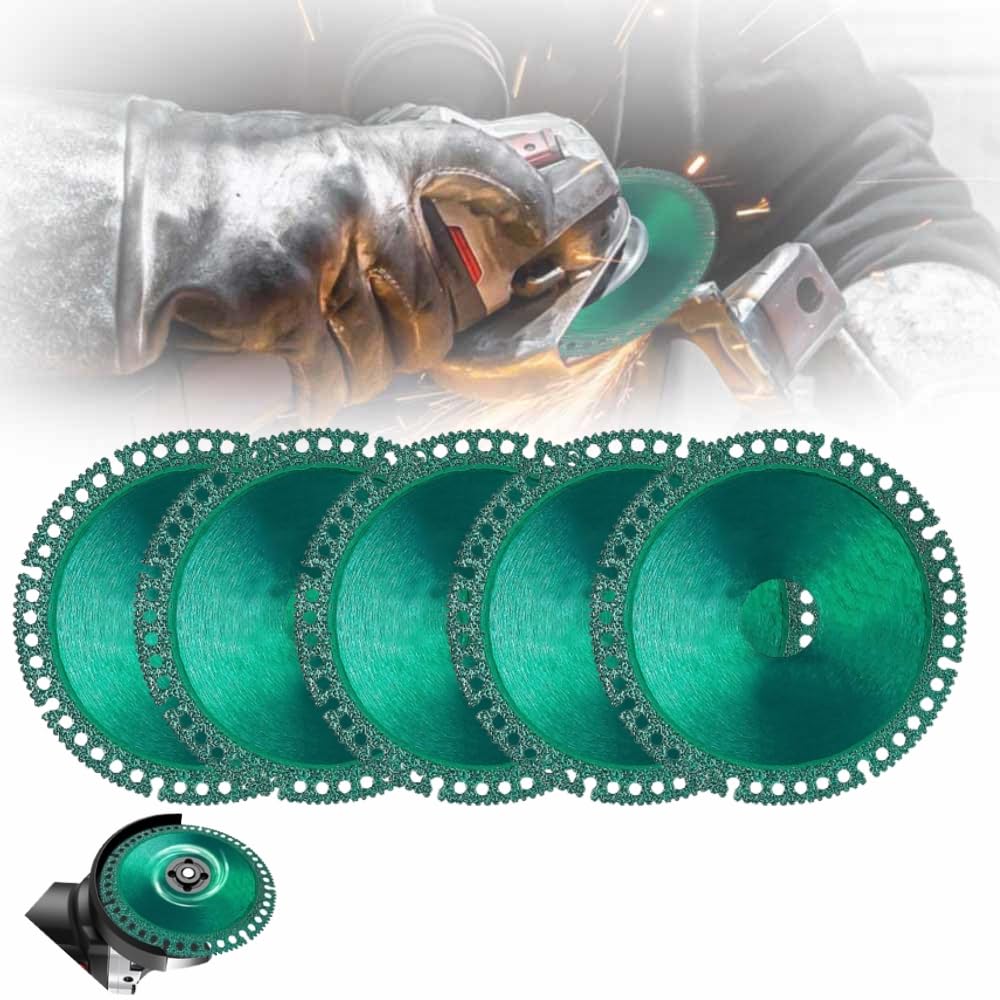 Indestructible Disc 2.0 - Cut Everything in Seconds, 2025 New Indestructible Disc for Angle Grinder 7/8 inch, 4 inch Circular Saw Blades for Ceramic