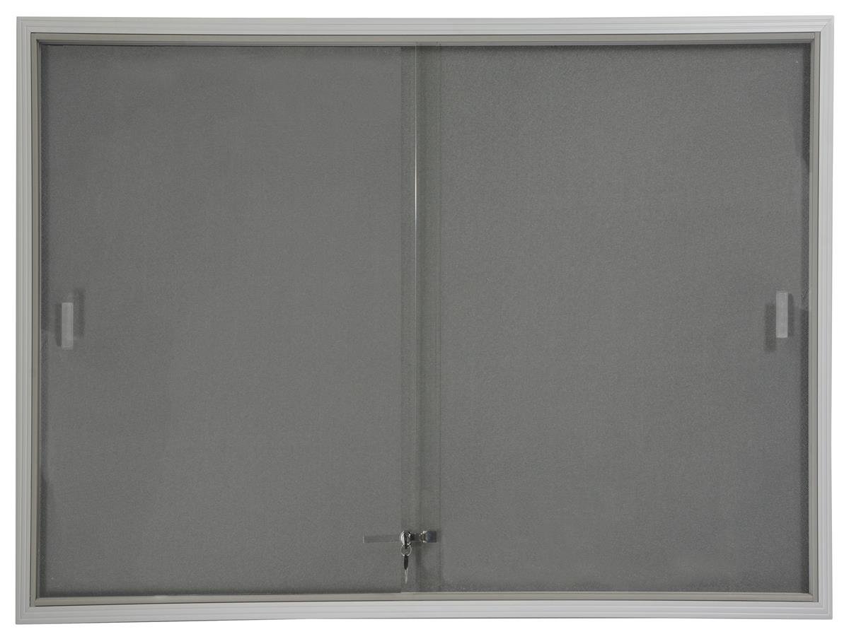 Buy 48x36 Indoor Bulletin Board with Gray Fabric Backing, 4' x 3