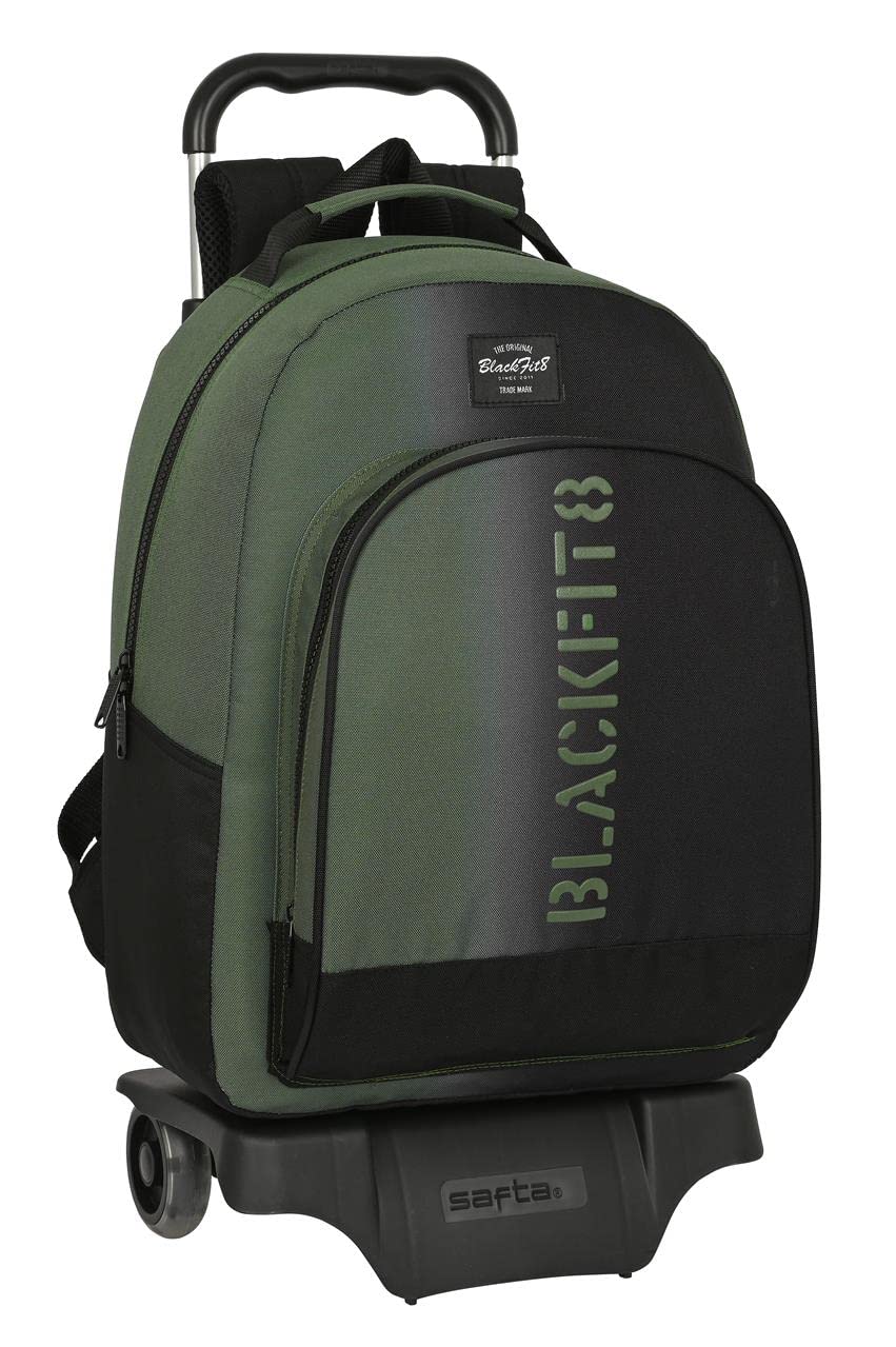 Blackfit8 Mochila con Carro Reciclado Gradient 32X42X15Cm Unisex niños, Mulicolor, Estándar