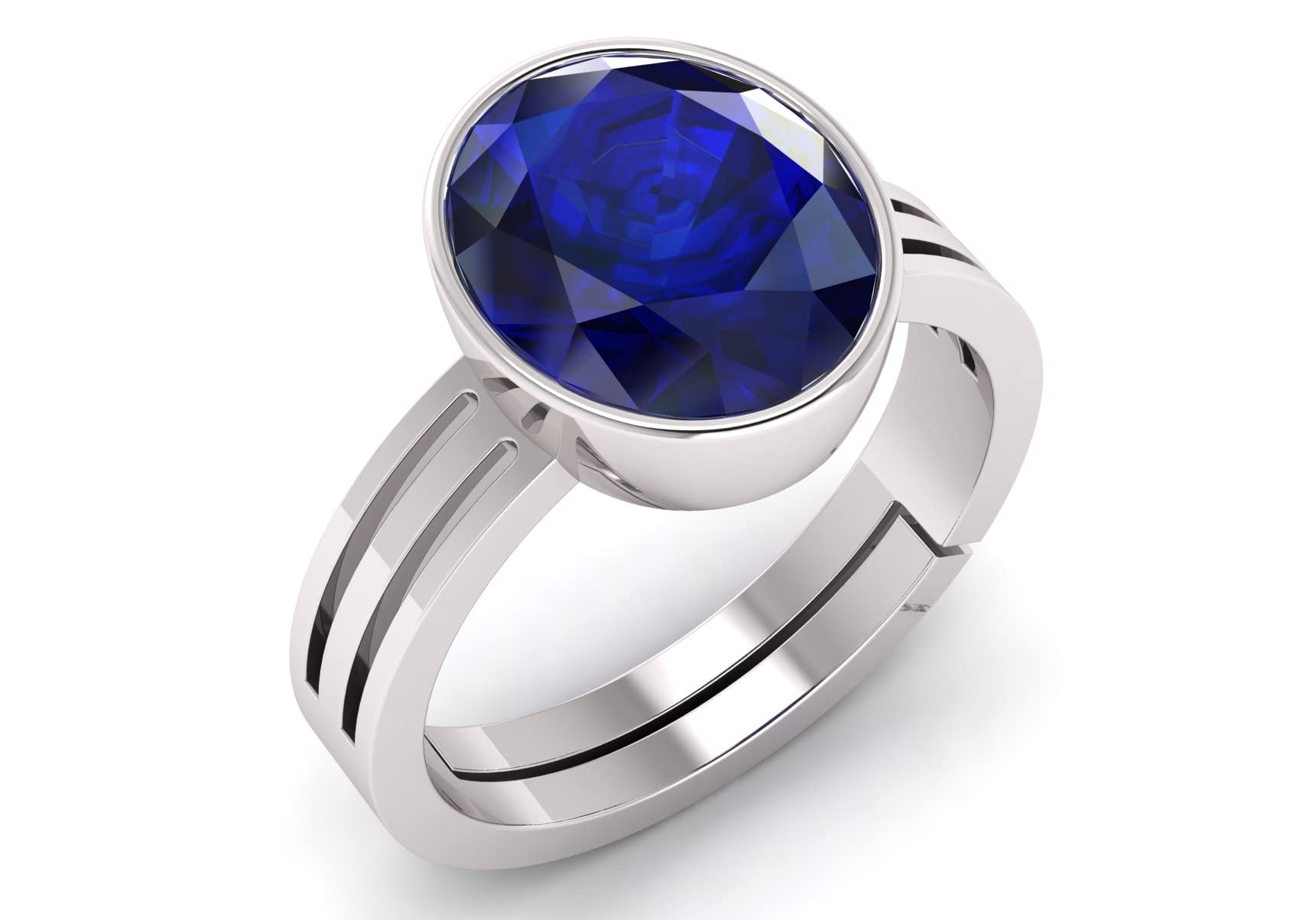 Om Gayatri Corp 11.25 Ratti Neelam Stone Original Certified Neelam Stone Blue Sapphire Ring Adjustable Woman Man Ring With Lab Certificate (B0B71VJ68D) Amazon Price History, Amazon Price Tracker