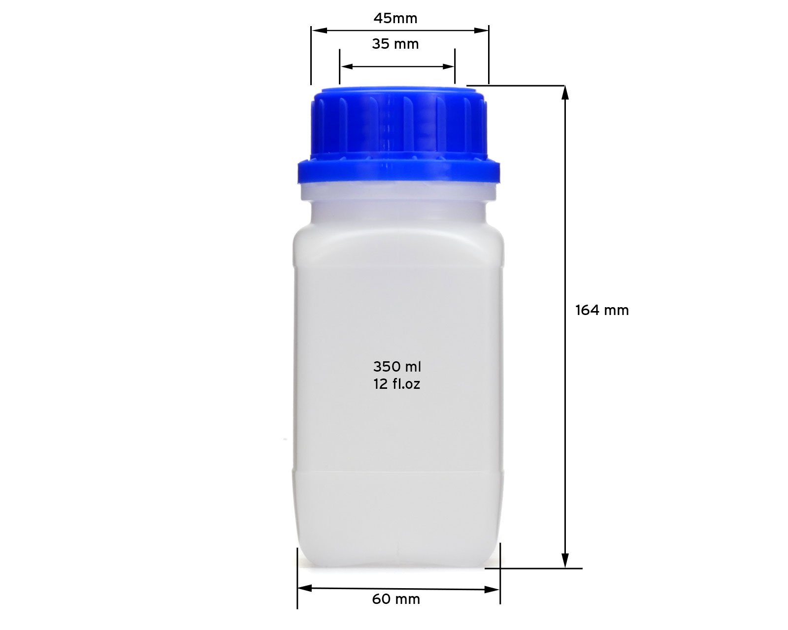Wide Neck Bottles,PFA,with Screw Closure Cap. 500 Ml | LabFriend | Laboratory Equipment And Lab