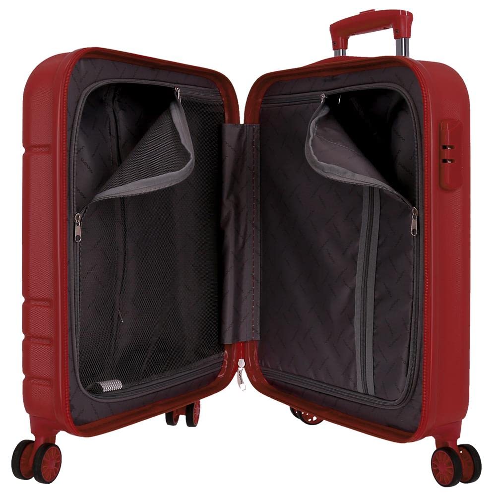Movom Galaxy Maleta de cabina Beige 40x55x20 cms Rígida ABS Cierre de combinación lateral 37L 3,08 kgs 4 Ruedas dobles Equipaje de Mano
