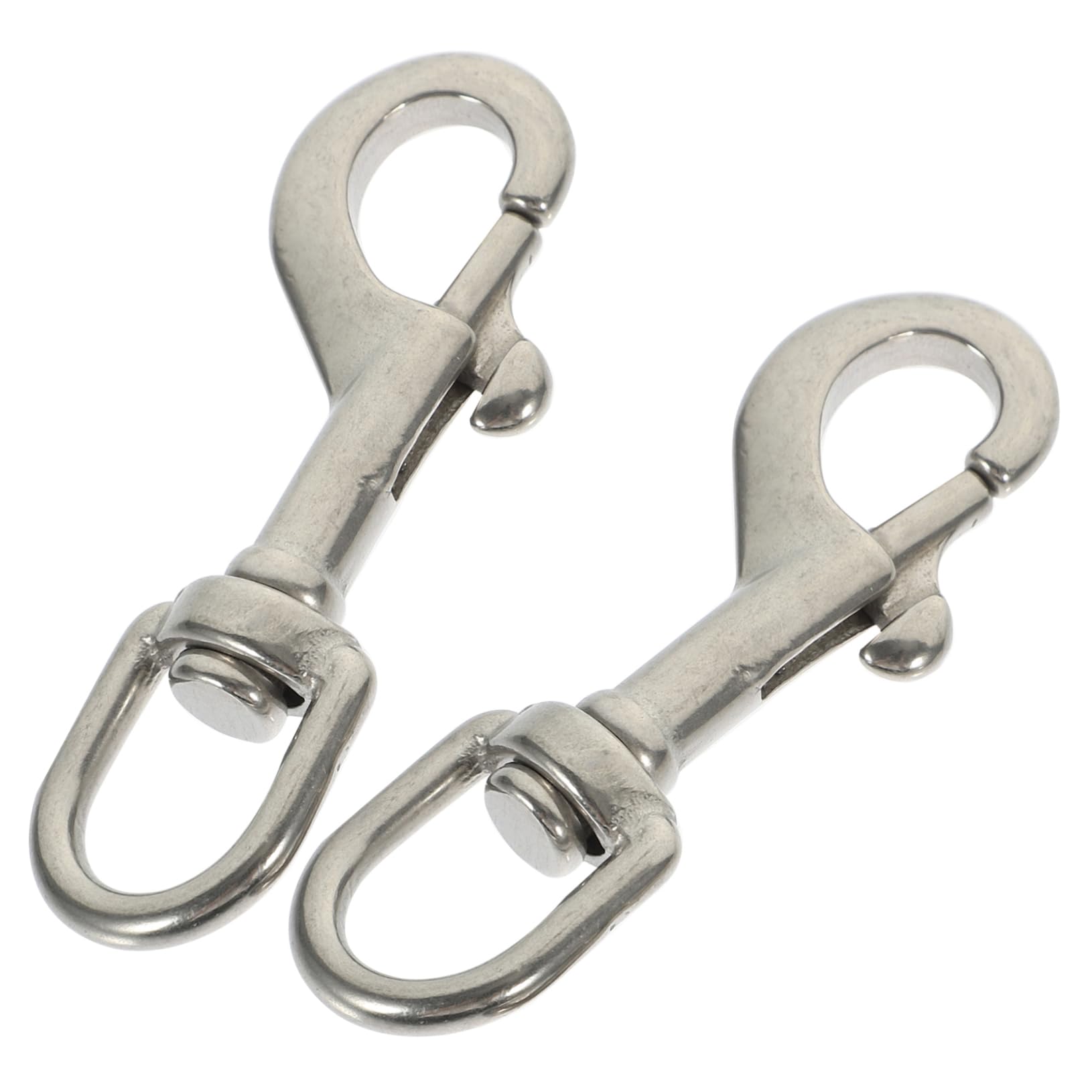 Sosoport Swivel Snap Hooks Heavy Duty Stainless Steel Diving Hook Underwater Diving Dog Rope Leash