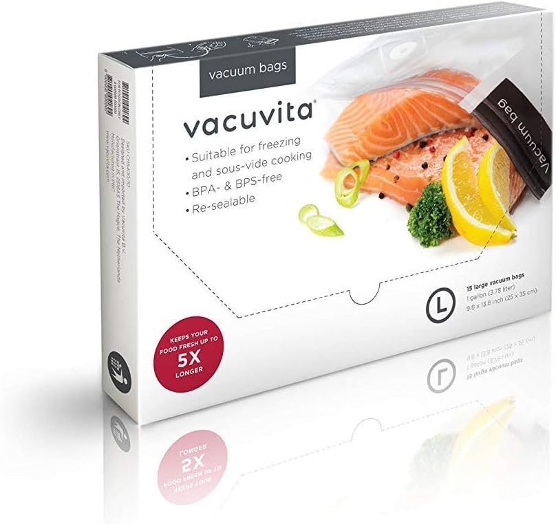Vacuvita® Resealable Large Vacuum Bags
