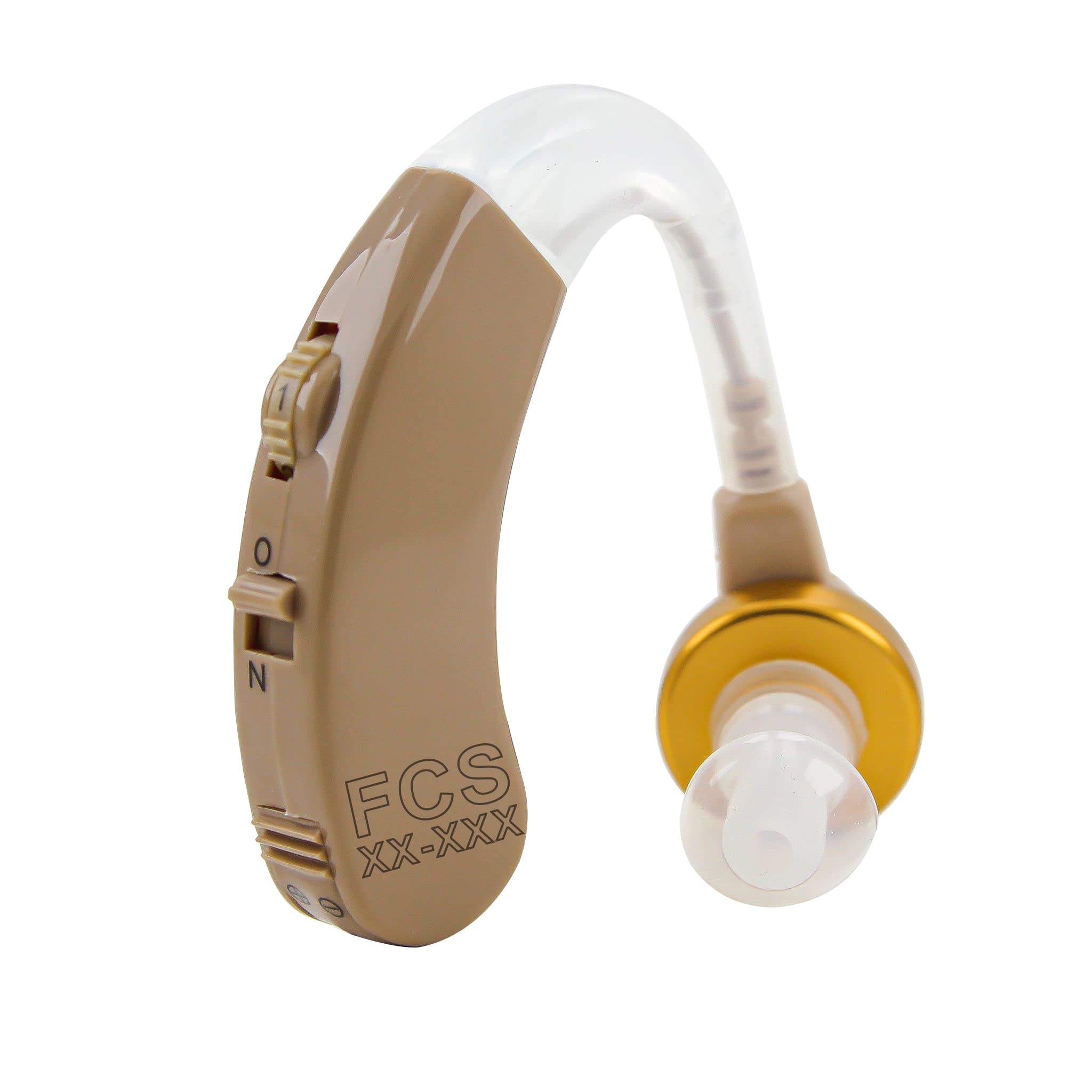 FCS Personal Sound Enhancer Behind The Ear Hearing Amplifier for Men & Women Moderate Hearing Loss (F-139) Hearing Aid (3 Month Seller Warranty) (B083FVDZZV) Amazon Price History, Amazon Price Tracker