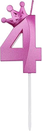 Number 3 Candles,3rd Birthday Candles,Teal Blue Happy Birthday Candle For Cake,3D Design Cake Topper Decorations For Girl Women Pet Birthday Party Wedding Anniversary Celebration Supplies