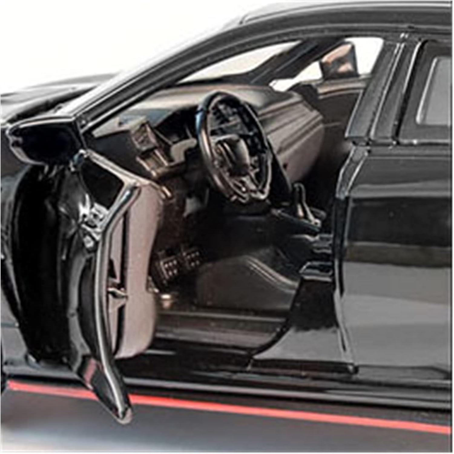 for Civic Type-R 1/32 Scale Alloy Diecast Car Model Toy Sound and Light Racing Vehicle Gifts Collection(Blue,No Box)