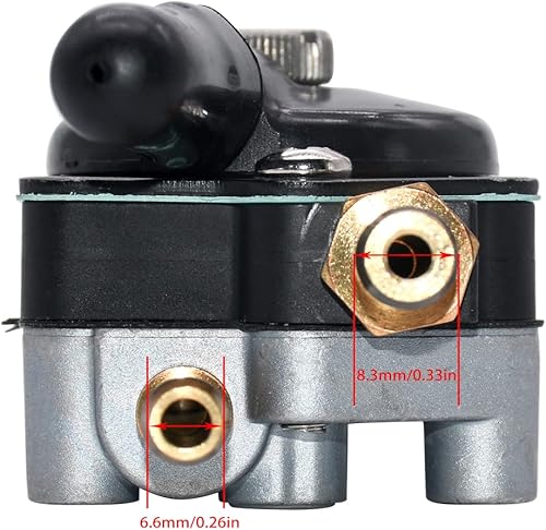 Miniatura 2 de 438559 Bomba de combustible apta para fueraborda Johnson Evinrude 25 35 50 65 70 75 85 88 90 100 105 115 125 135 140 HP, reemplaza #385784 433390